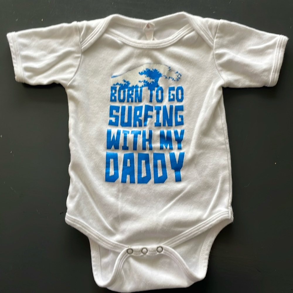 Surfing onesie